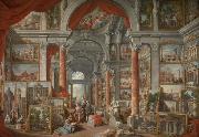 Giovanni Paolo Pannini Picture Gallery with Views of Modern Rome USA oil painting artist